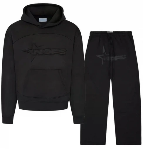 Nofs Black On Black Tracksuit