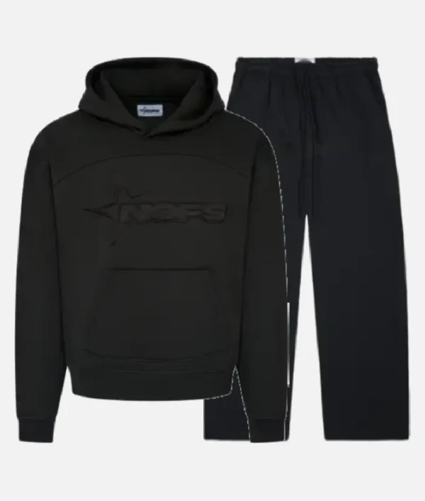 Nofs Black On Black Tracksuit