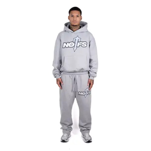 Grey Noneofus X Trapstar Tracksuits