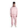 Tone in Tone NOFS Hoodie Pink