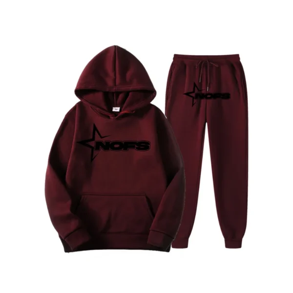 Nofs Tracksuit Maroon