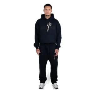 Black Trapstar x Nofs Camo Sweatsuit