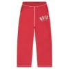 Exclusive Red Noneofus X Trapstar Sweatpants