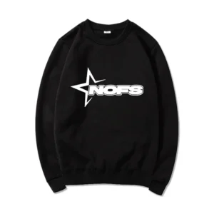 NOFS Casual Warm Sweatshirt Black