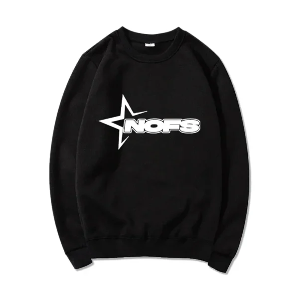 NOFS Casual Warm Sweatshirt Black