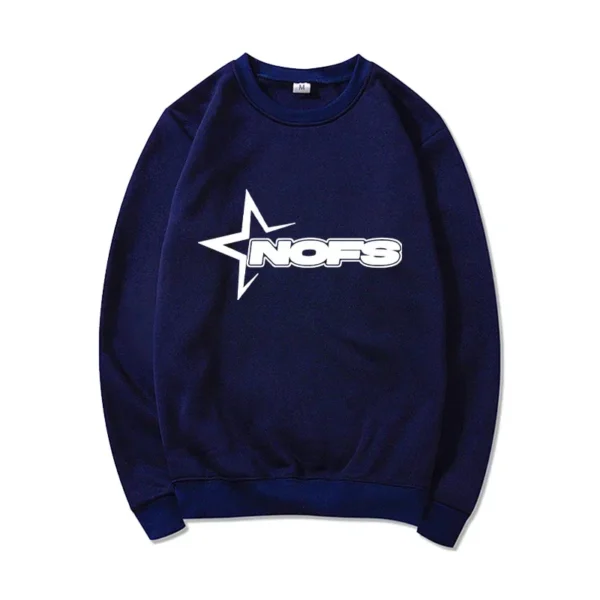 NOFS Navy Casual Warm Sweatshirt