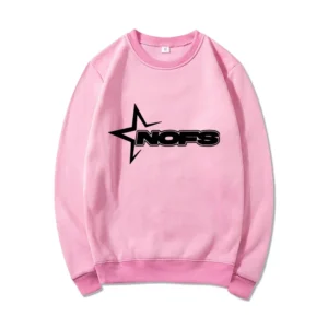 NOFS Casual Warm Sweatshirt Pink