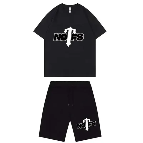 Nofs x Trapstar Summer Suit – Black