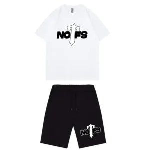 Nofs x Trapstar Summer Suit – White and Black