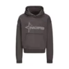 Tone in Tone Dark Grey Noneofus Hoodie